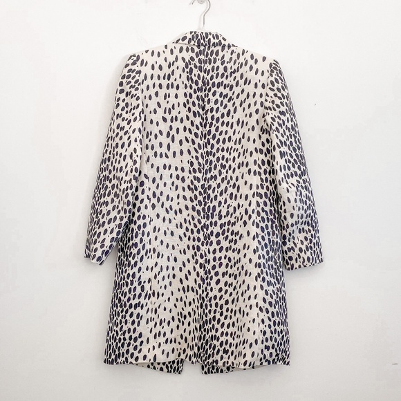 Emerson Fry Wingtip Coat in Leopard Linen 4 - Picture 9 of 10